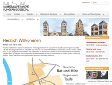 Tablet Screenshot of katholisches-flingern-duesseltal.de